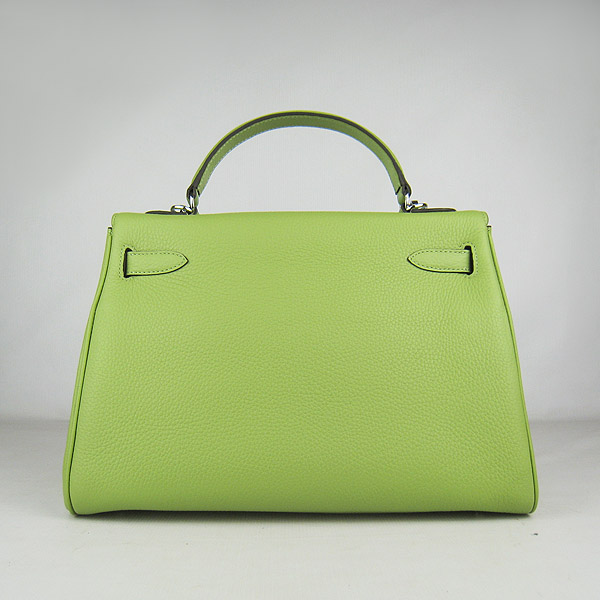 7A Replica Hermes Kelly 32cm Togo Leather Bag Green 6108